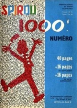 Spirou N 1000 du 13 juin 1957