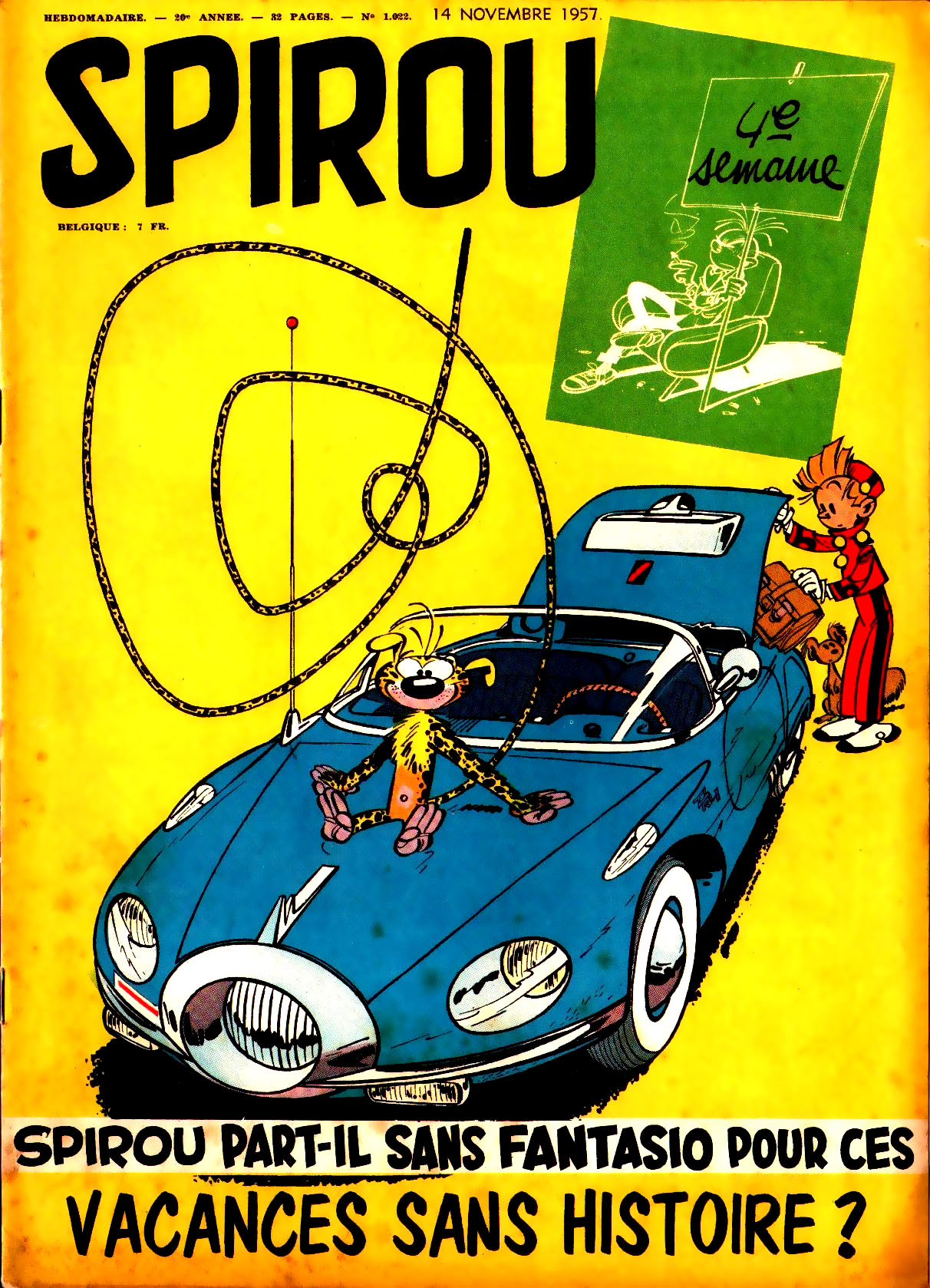 Spirou N 1022 du 14 novembre 1957