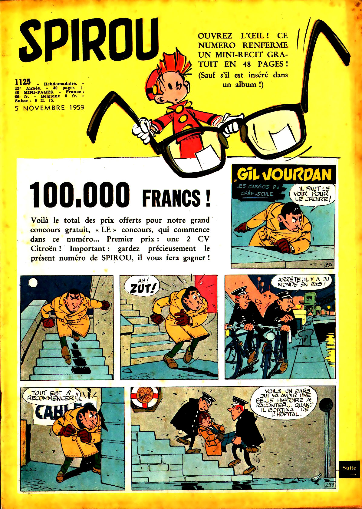 Spirou N 1125 du 5 novembre 1959