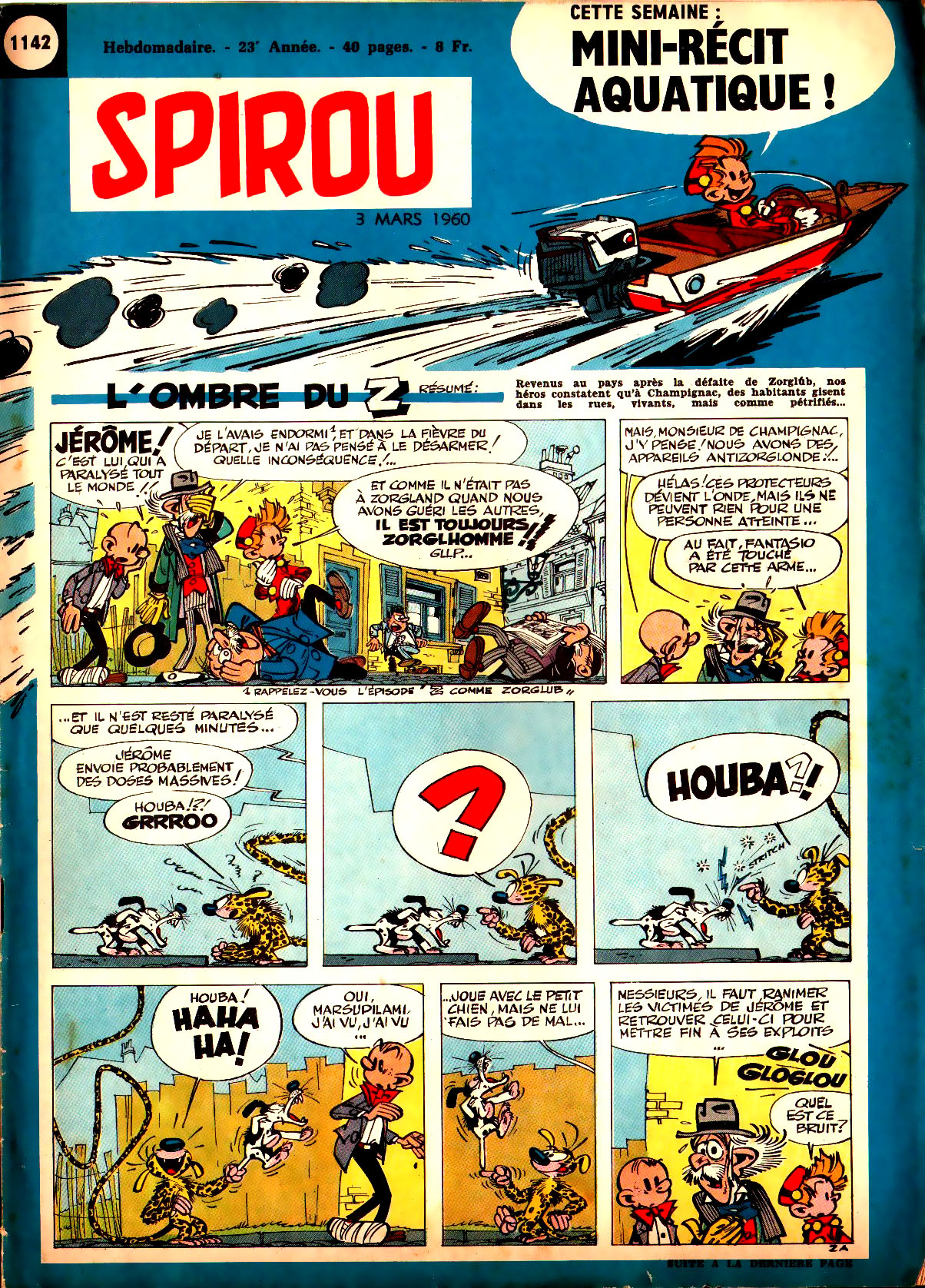 Spirou N 1142 du 3 mars 1960