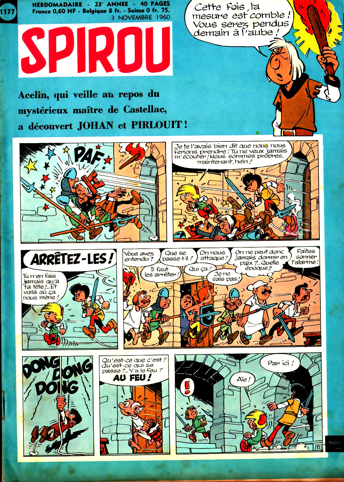 Spirou N 1177 du 3 novembre 1960