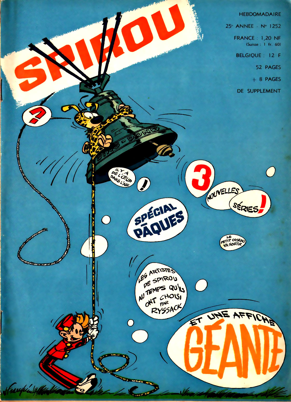 Spirou N 1252 du 12 avril 1962