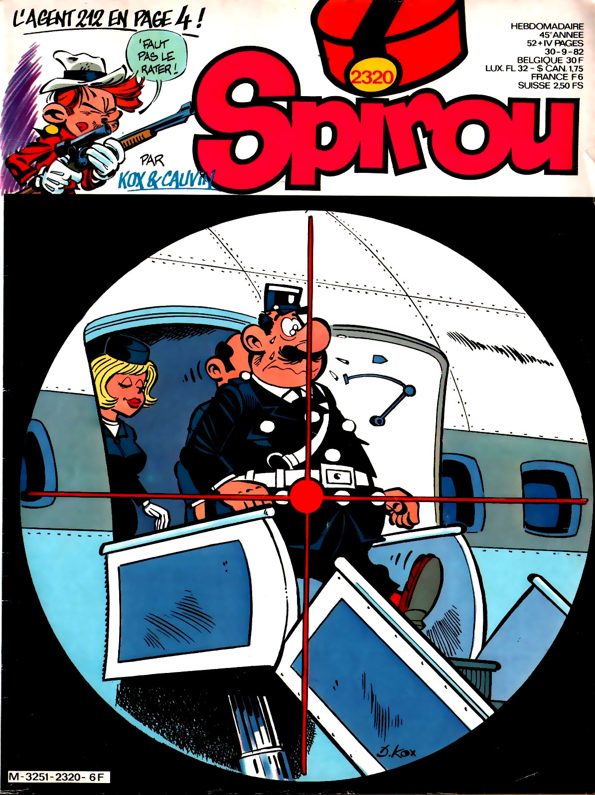 Spirou N 2320 du 30 septembre 1982