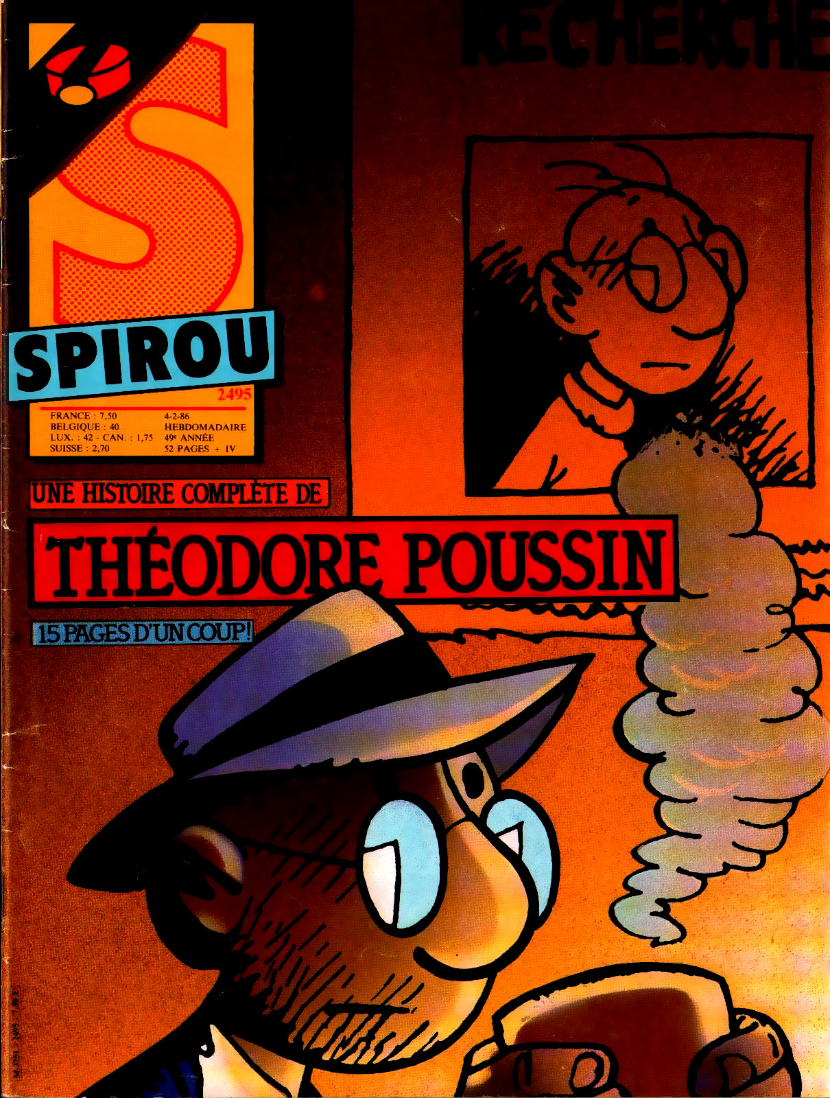 Spirou N 2495 du 4 fvrier 1986