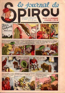 Le journal de Spirou N 259 du 1 avril 1943
