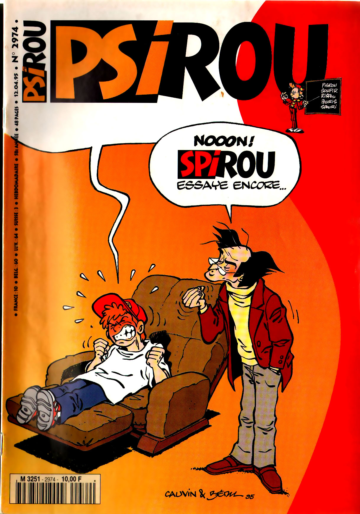 Spirou N 2974 du 12 avril 1995
