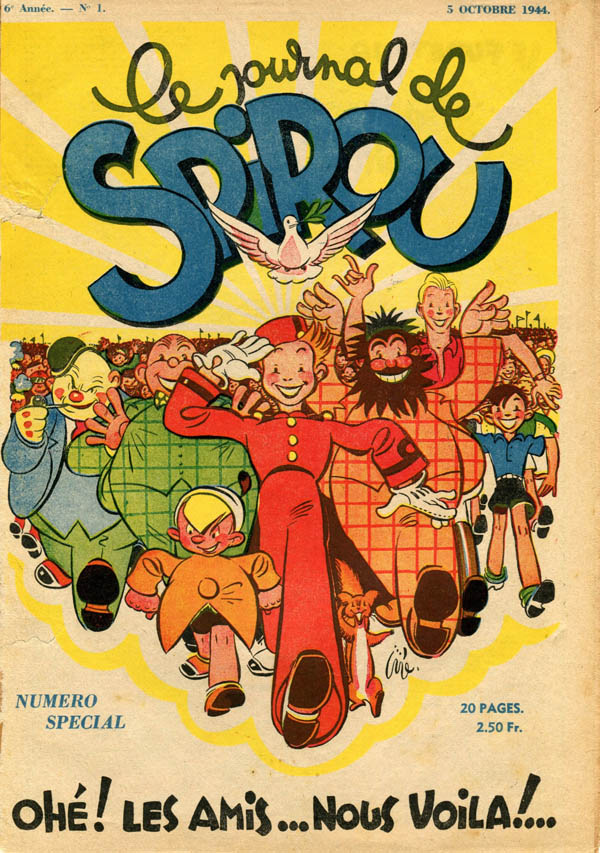 Le journal de Spirou N 338 du 5 octobre 1944