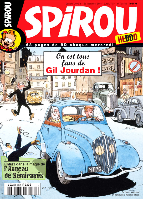 Spirou Hebdo N° 3571 du 20 septembre 2006