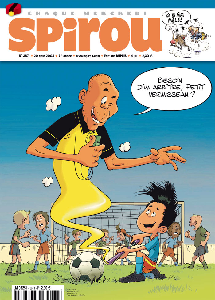 Spirou N 3671 du 20 aot 2008