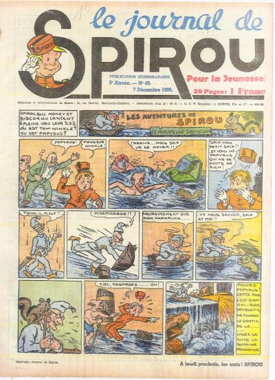 Le journal de Spirou N 86 du 7 dcembre 1939