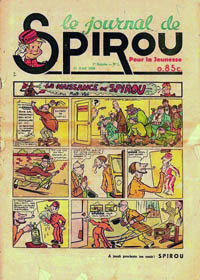 Le journal de Spirou N 1 du 21 avril 1938