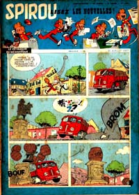 Spirou N 1006 du 25 juillet 1957