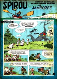 Spirou N° 1014 du 19 septembre 1957