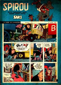 Spirou N 1041 du 27 mars 1958