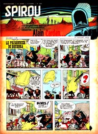 Spirou N 1057 du 17 juillet 1958