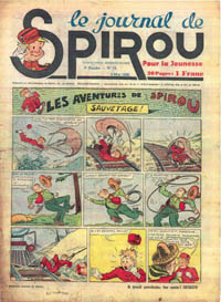 Le journal de Spirou N° 108 du 9 mai 1940