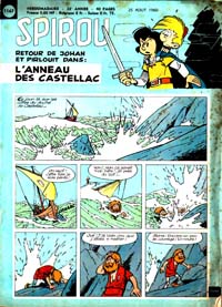 Spirou N 1167 du 25 aot 1960