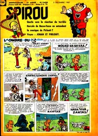 Spirou N 1182 du 8 dcembre 1960