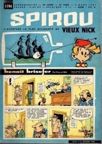 Spirou N 1194 du 2 mars 1961