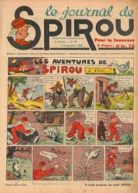 Le journal de Spirou N 125 du 5 septembre 1940