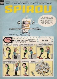 Spirou N 1259 du 31 mai 1962