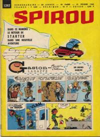 Spirou N 1297 du 21 fvrier 1963