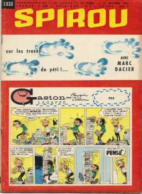 Spirou N 1333 du 31 octobre 1963