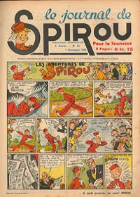 Le journal de Spirou N° 134 du 7 novembre 1940
