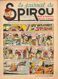 Le journal de Spirou N° 143 du 9 janvier 1941
