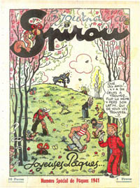 Le journal de Spirou N 156 du 10 avril 1941