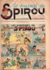 Le journal de Spirou N 223 du 23 juillet 1942