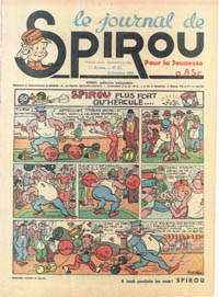 Le journal de Spirou N 25 du 6 octobre 1938