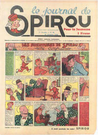 Le journal de Spirou N 28 du 27 octobre 1938