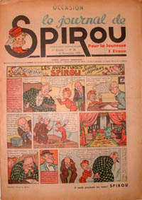 Le journal de Spirou N 30 du 10 novembre 1938