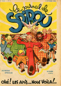 Le journal de Spirou N 338 du 5 octobre 1944