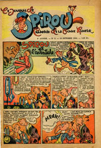 Le journal de Spirou N° 340 du 19 octobre 1944