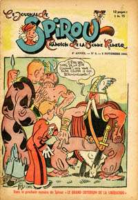 Le journal de Spirou N° 343 du 9 novembre 1944