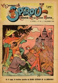 Le journal de Spirou N° 347 du 7 décembre 1944