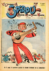 Le journal de Spirou N 348 du 14 dcembre 1944