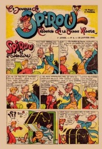 Le journal de Spirou N 354 du 25 janvier 1945