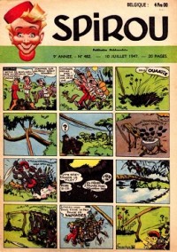 Spirou N° 482 du 10 juillet 1947