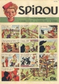 Spirou N° 574 du 14 avril 1949