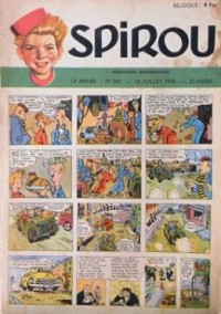 Spirou N 587 du 14 juillet 1949