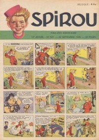Spirou N° 597 du 22 septembre 1949