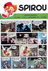 Spirou N° 610 du 22 décembre 1949