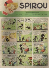 Spirou N° 612 du 5 janvier 1950