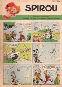 Spirou N° 645 du 24 août 1950