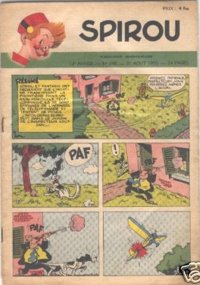 Spirou N° 646 du 31 août 1950