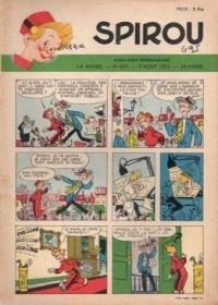 Spirou N° 695 du 9 août 1951