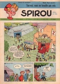 Spirou N° 748 du 14 août 1952